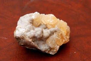 Another Gray Druse with Poker Chips Other Side