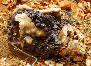 Druse and Hematite Piece Found