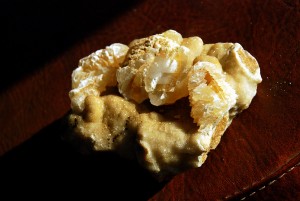 Druse and Three Poker Chips