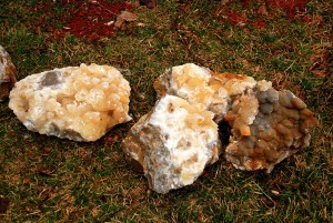 Four More Large Poker Chips Now Cleaned Up