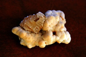 Pink & Yellow Druse and Poker Chip