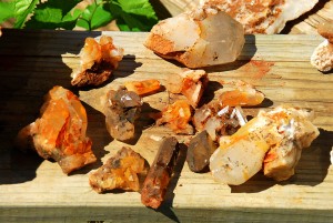 Some of the Crystals Found