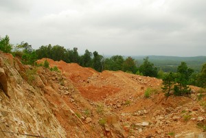 The Pit looking North