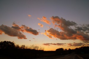 24 Sunset On Way Home