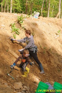 06 Mom and Son Digging For Fluorite