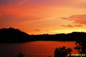 30 Sunset Over Lake Barkley