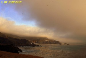 Bixby Bridge Surrounded by Fog 0919 2