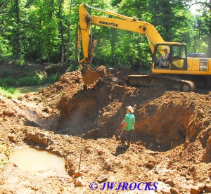 38 Continuing to Dig Out New Pit