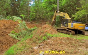 63 Moving Old Piles into Old Pit