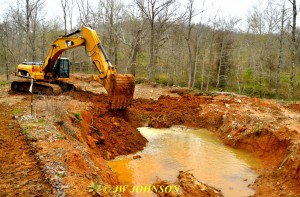 12 Marlon Gets Started Filling In End of New Pit