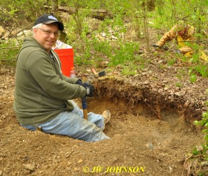 59 Jim at His Dig Spot