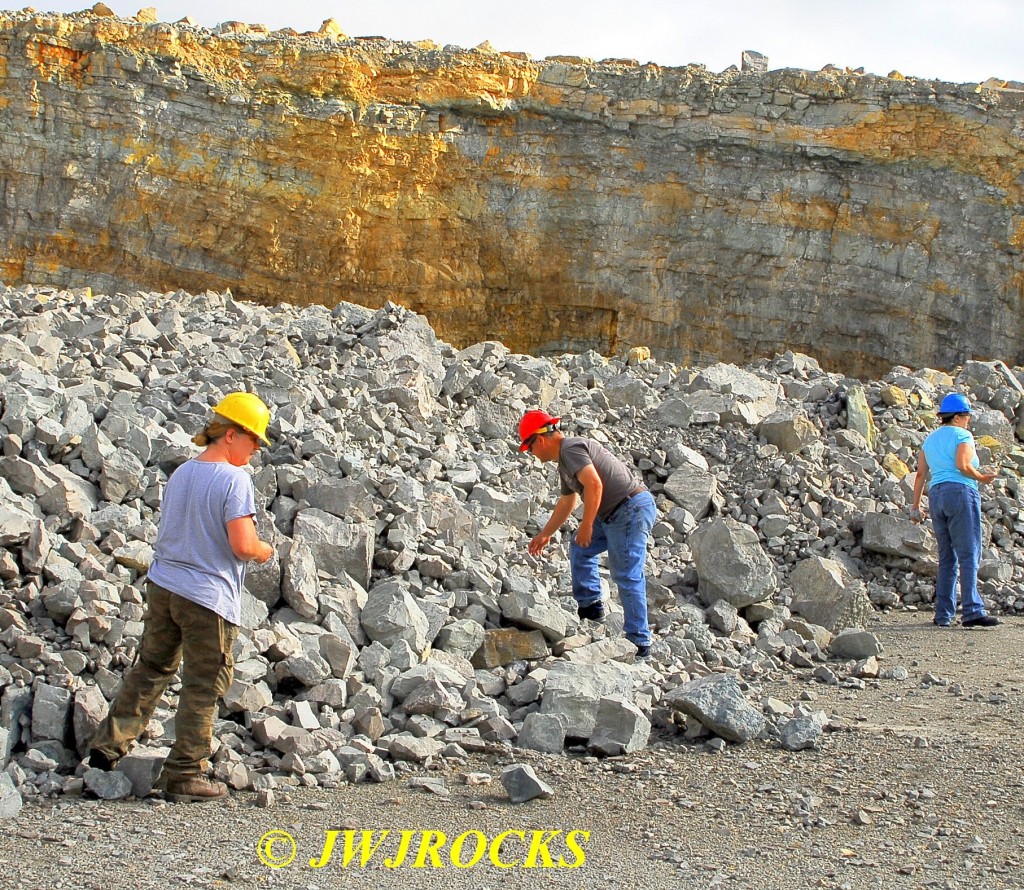 MAGS Field Trip to Black Rock, Arkansas JWJ Rocks